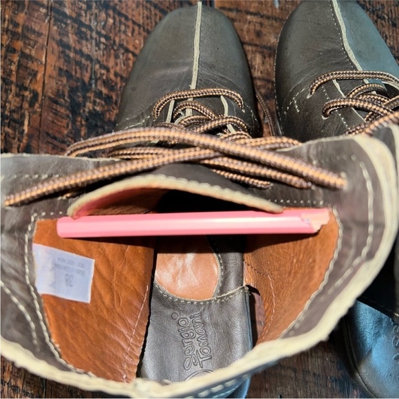 Sergio Tomani wedges size 7 1/2 - Picture 7 of 10